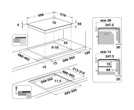 Płyta indukcyjna Whirlpool WF S0160 NE - 1201397 - zdjęcie 4